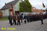 Abmarsch zum Gottesdienst