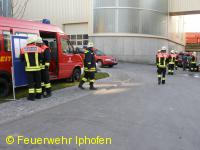 Auslaufende Salzsäure