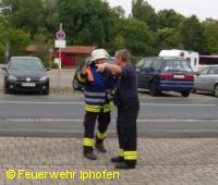 Ein "verzweifelter Fahrzeugbesitzer" behindert den Gruppenführer